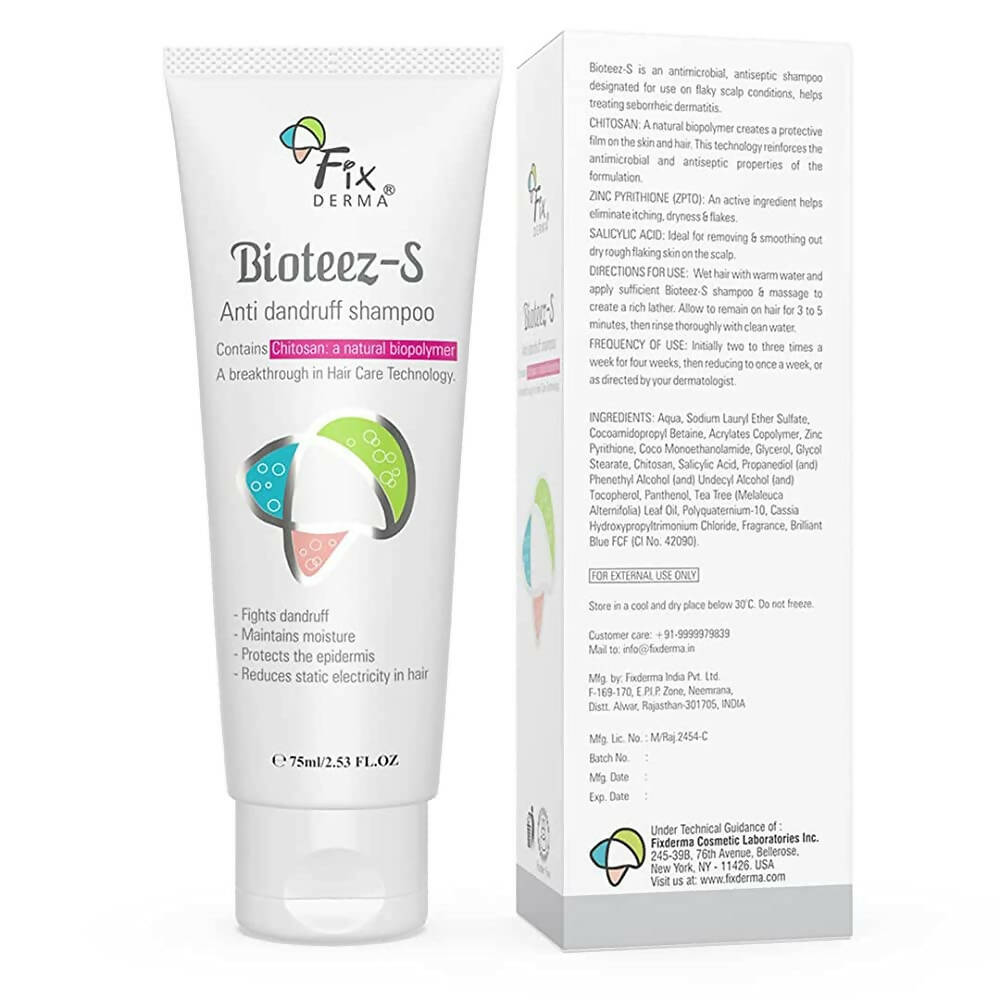 Fixderma Bioteez-S Anti Dandruff Shampoo | Grocsy