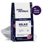 Man Matters Relax Melatonin Sleep Gummies - No Added Sugar | Grocsy