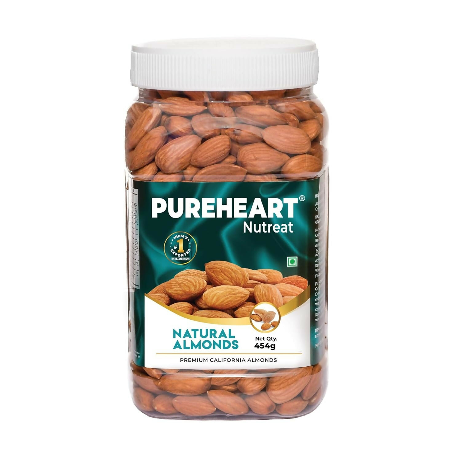 Pureheart Nutreat Natural Almonds | Grocsy