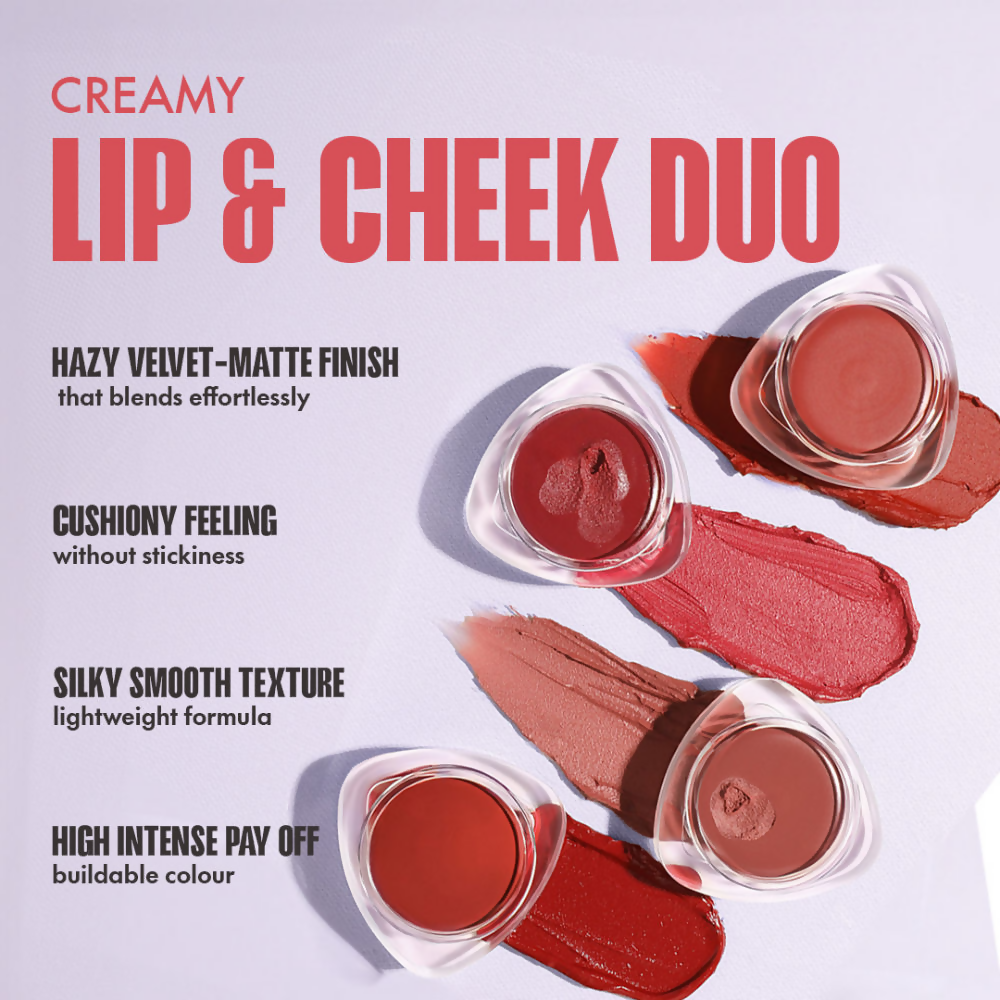 Focallure Creamy Lip & Cheek Duo - D02 | Grocsy