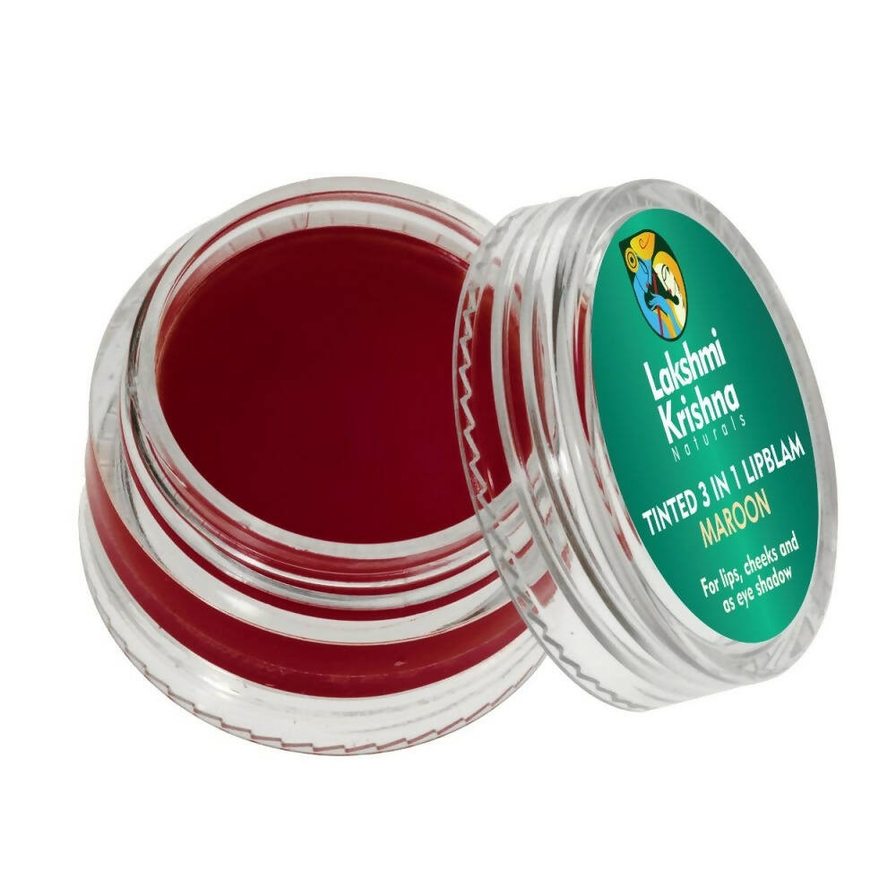 Lakshmi Krishna Naturals Tinted 3 in 1 Lipblam | Grocsy