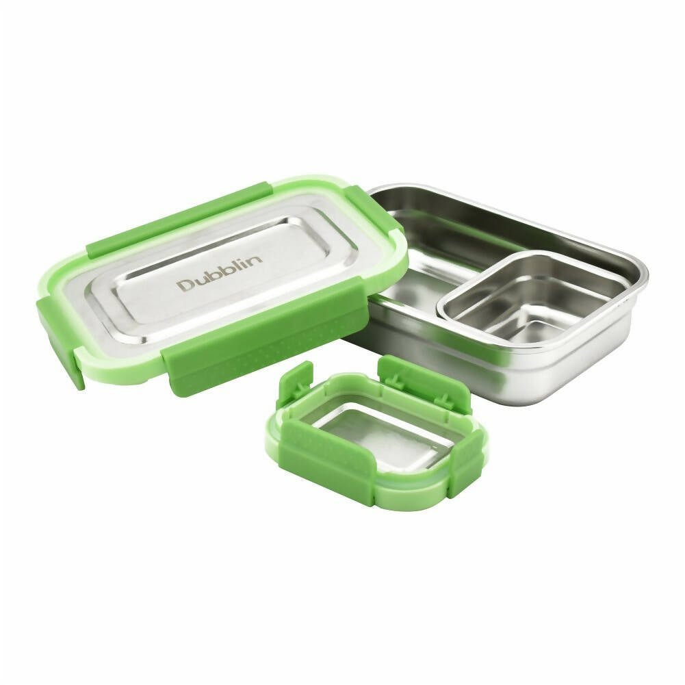 Dubblin Dineout Junior Stainless Steel Lunch Box | Grocsy