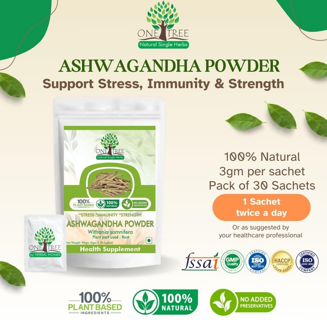 One Tree Ashwagandha Powder | Grocsy