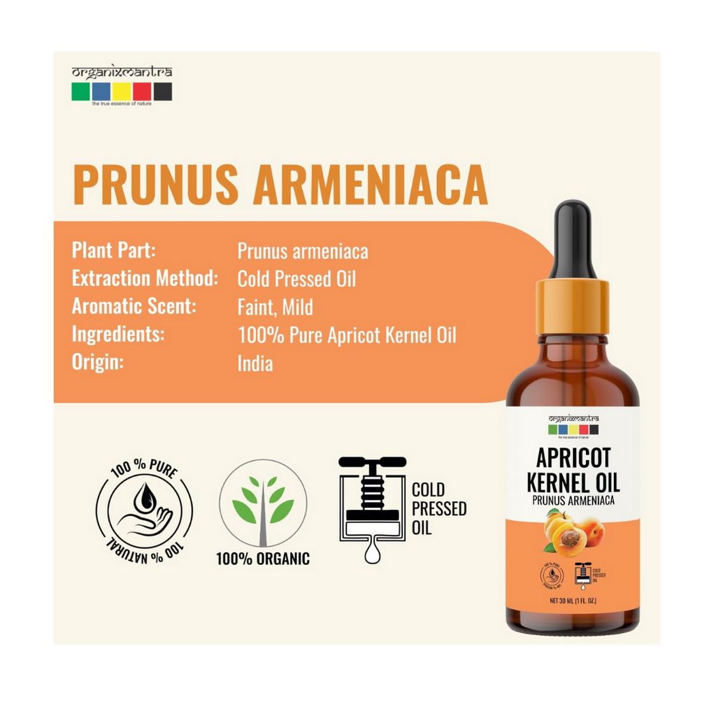 Organix Mantra Apricot Kernel Body Oil | Grocsy