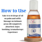 Vigini Plus Natural Actives Intense Blue Men's Stamina Booster Lubricant Delay Oil | Grocsy