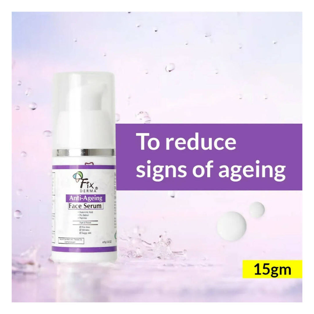 Fixderma Anti Ageing Face Serum | Grocsy