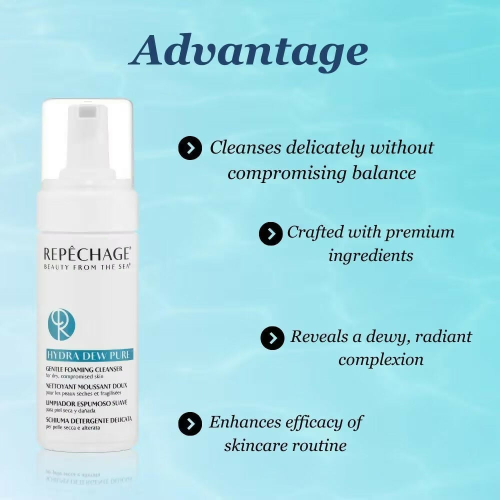 Repechage Hydra Dew Pure Gentle Foaming Cleanser | Grocsy