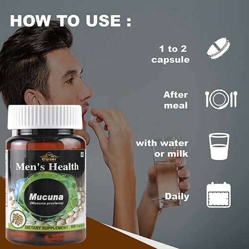 Cipzer Kapikachhu Capsules for Men | Grocsy