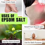 Samisha Pure Epsom Salt For Pain Relief | Grocsy