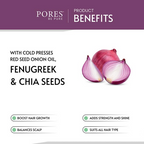 Pores Be Pure Onion Hair Fall Control Hair Mask | Grocsy