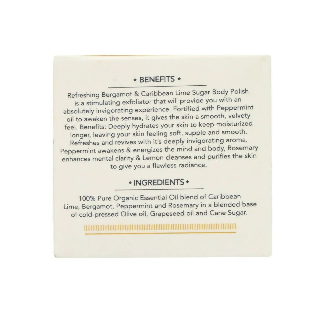 Februus Organics Bergamot & Caribbean Lime Body Polisher | Grocsy