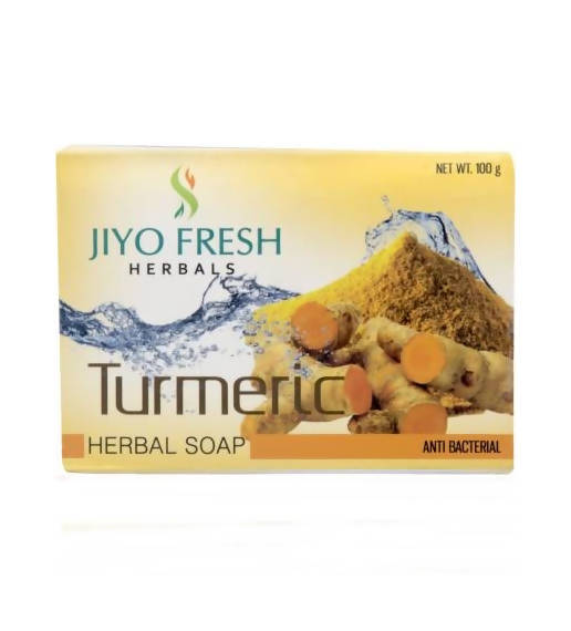 New Shama Jiyo Fresh Turmeric Herbal Soap | Grocsy