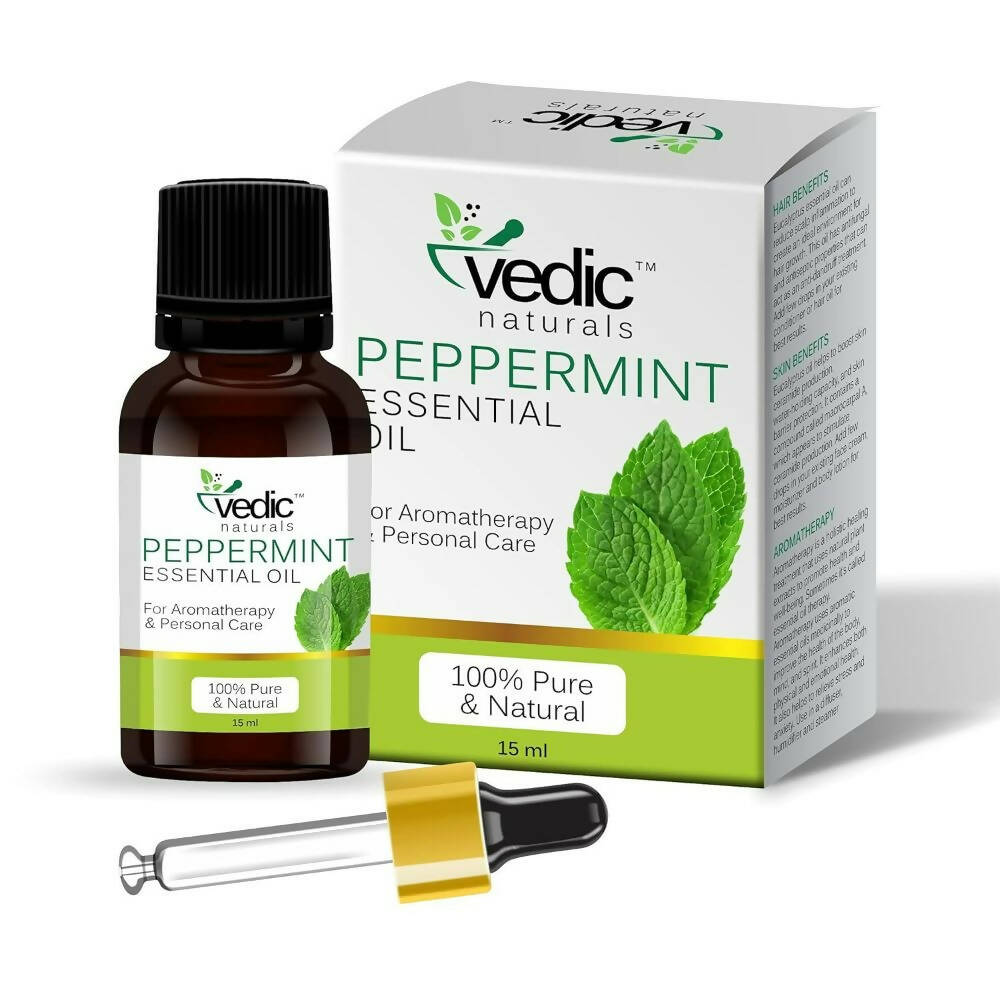 Vedic Naturals Peppermint Essential Oil | Grocsy