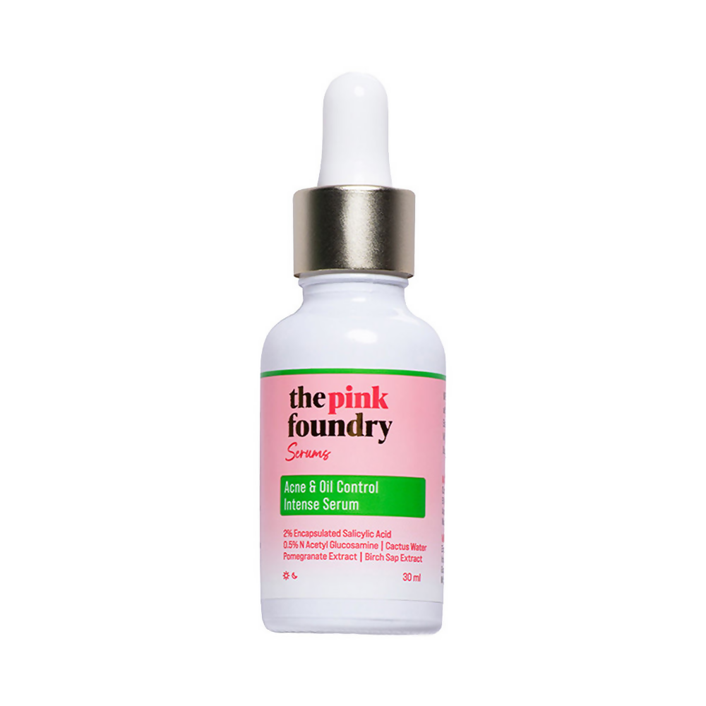 The Pink Foundry Acne & Oil Control Intense Face Serum with 2% Salicylic Acid | Grocsy