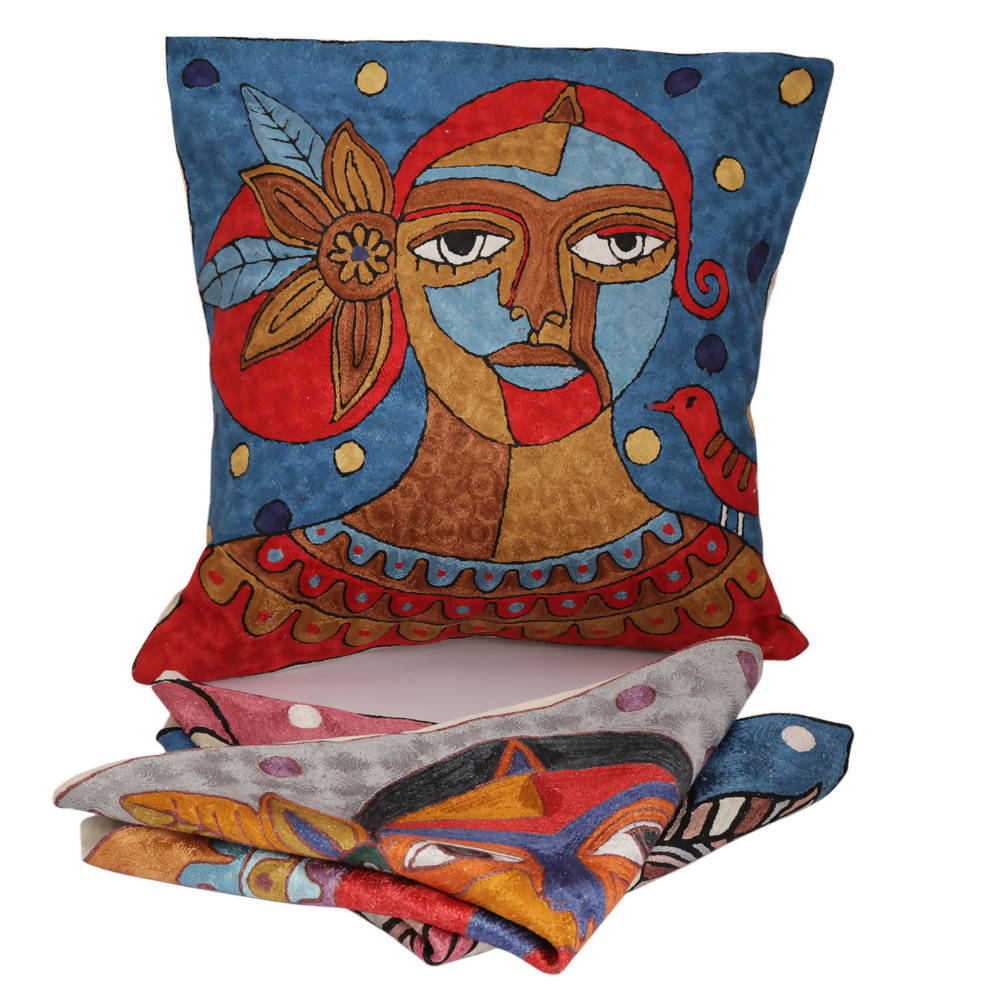 Nizalia Cushion Cover (NZCC203) | Grocsy