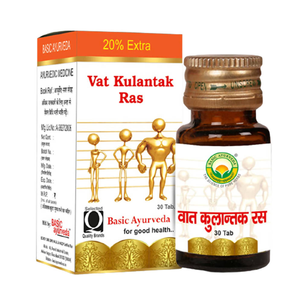 Basic Ayurveda Vata Kulantak Ras Tablets | Grocsy