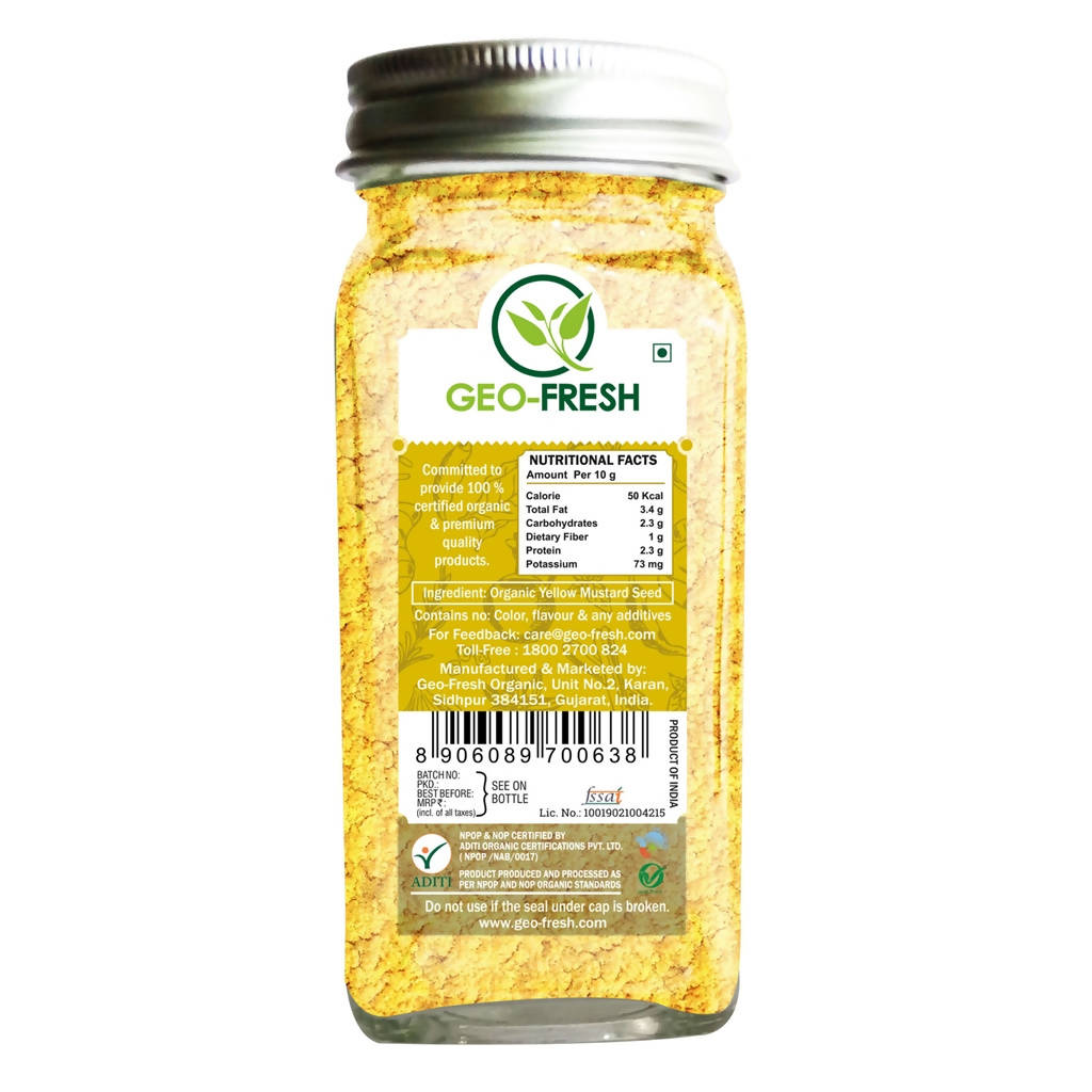Geo-Fresh Yellow Mustard Powder | Grocsy
