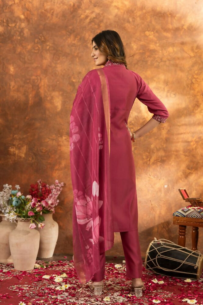 Gajari Ready to Wear Salwar Kameez Set for Women by Infinity Export | Grocsy