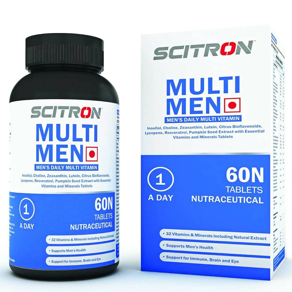 Scitron Multi Men's Daily Multi-Vitamin Tablets | Grocsy