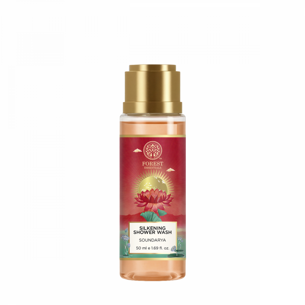 Forest Essentials Travel Size Silkening Shower Wash Soundarya | Grocsy