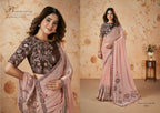 Thread,Sequence,Cord Embroidered with Stone Work - Mohmanthan Dakshika | Grocsy