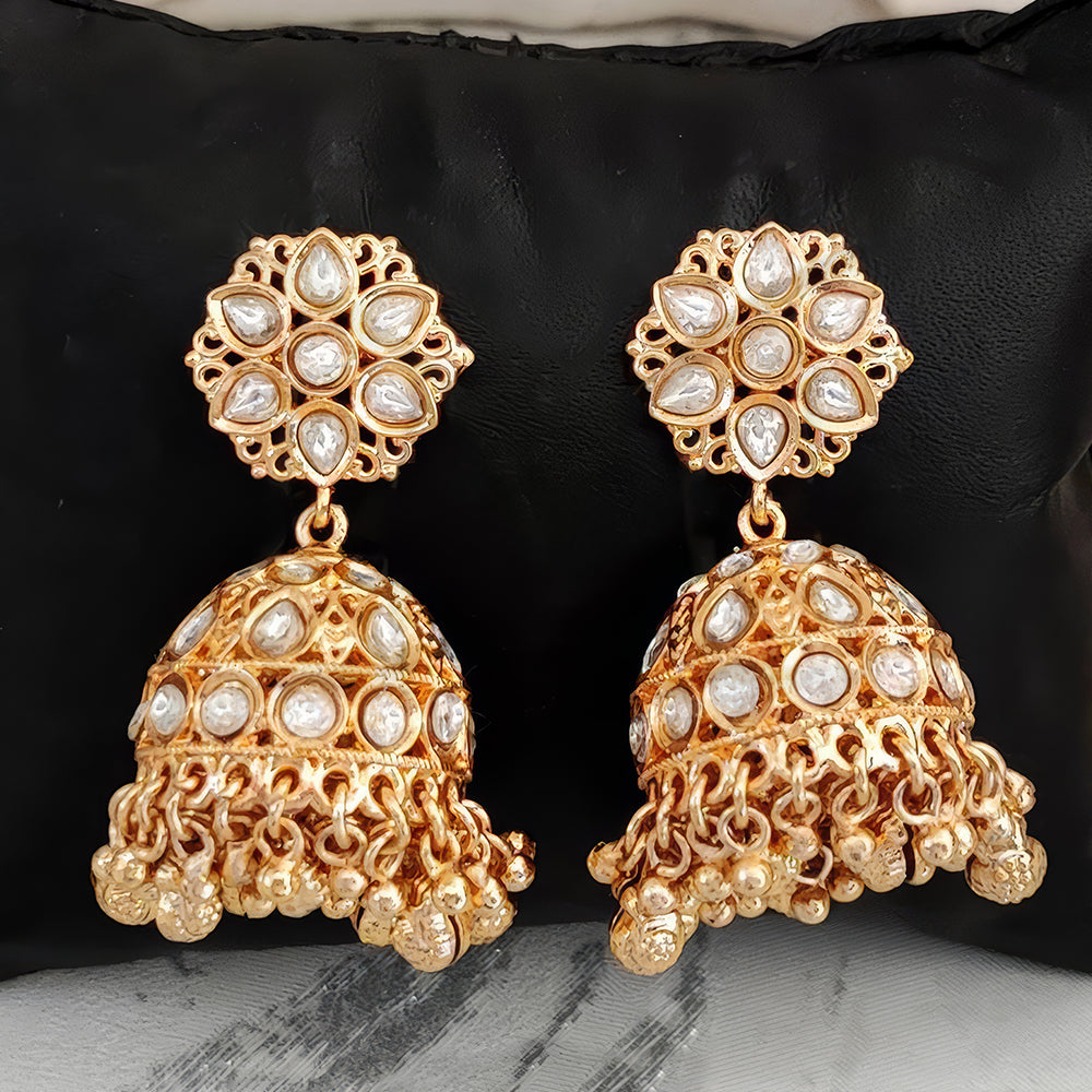 JS Fashion Antique Jhumka Earrings for Women | Grocsy