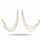 JS Fashion Triple Layer Antique Earrings for Women | Grocsy