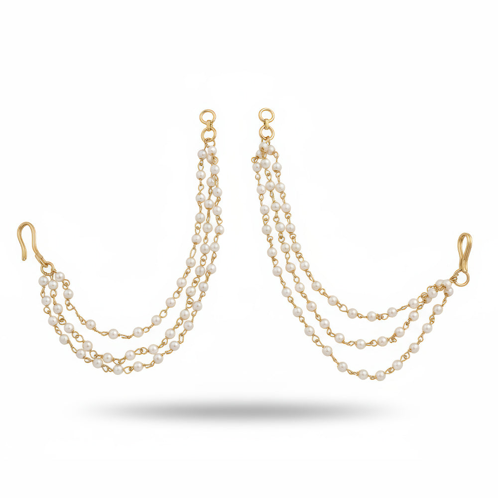 JS Fashion Triple Layer Antique Earrings for Women | Grocsy