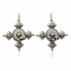 JS Fashion Oxidized Silver Designer Fancy Style Earrings for Women & Girls | Grocsy
