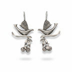 JS Fashion Beautiful Designer Oxidized Silver Fancy Earrings for Women & Girls | Grocsy