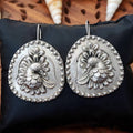 JS Fashion Oxidized Silver Beautiful Designer Earrings for Women & Girls | Grocsy