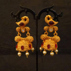 JS Fashion Peacock Jhumki Earrings for Women | Grocsy