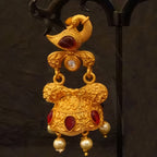 JS Fashion Peacock Jhumki Earrings for Women | Grocsy