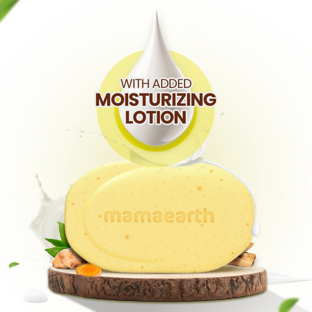 Mamaearth Ubtan Moisturizing Lotion Soap (Buy 3 Get 1 Free) | Grocsy