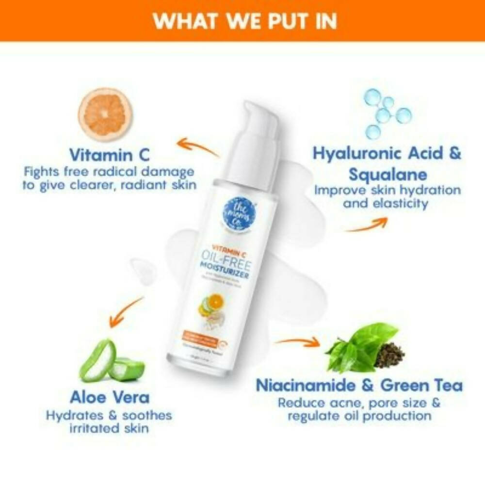 The Moms Co Natural Vitamin C Oil-Free Moisturizer | Grocsy
