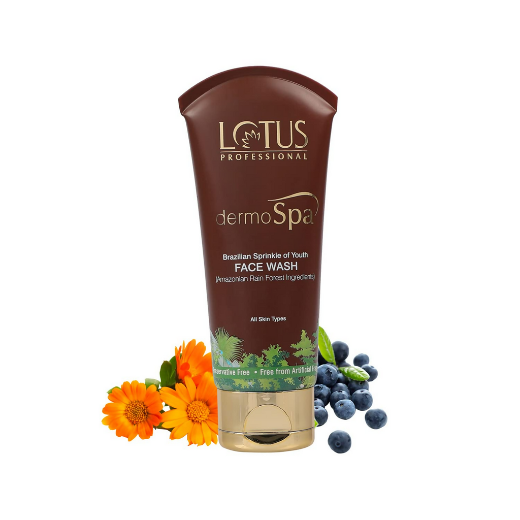 Lotus Professional DermoSpa Brazilian Sprinkle of Youth Anti Ageing Face Wash | Grocsy