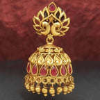 JS Fashion Designer Matte Gold Polish Earrings – Fancy & Beautiful Party Wear Jewelry for Women | Grocsy