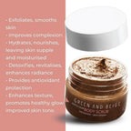 Green And Beige Exfoclear Body Scrub | Grocsy