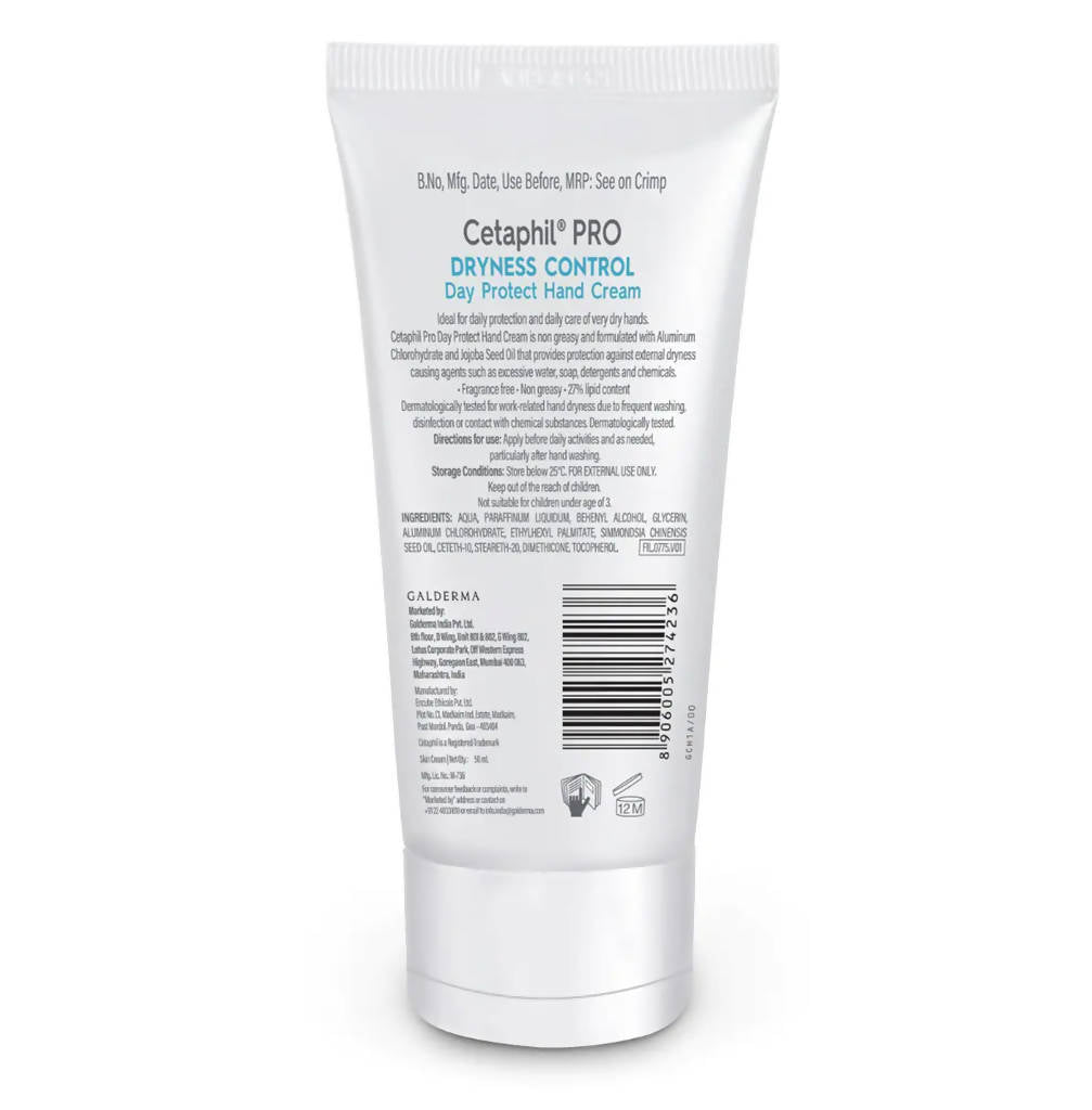 Cetaphil Pro Dryness Control Day Protect Hand Cream | Grocsy