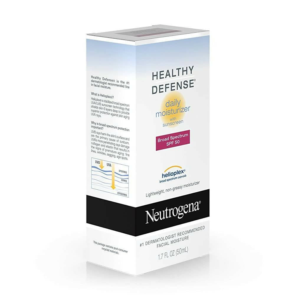 Neutrogena Healthy Defense Daily Moisturizer SPF 50 | Grocsy