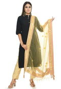 Mominos Fashion Golden Orgenza Gota Patti Dupatta | Grocsy