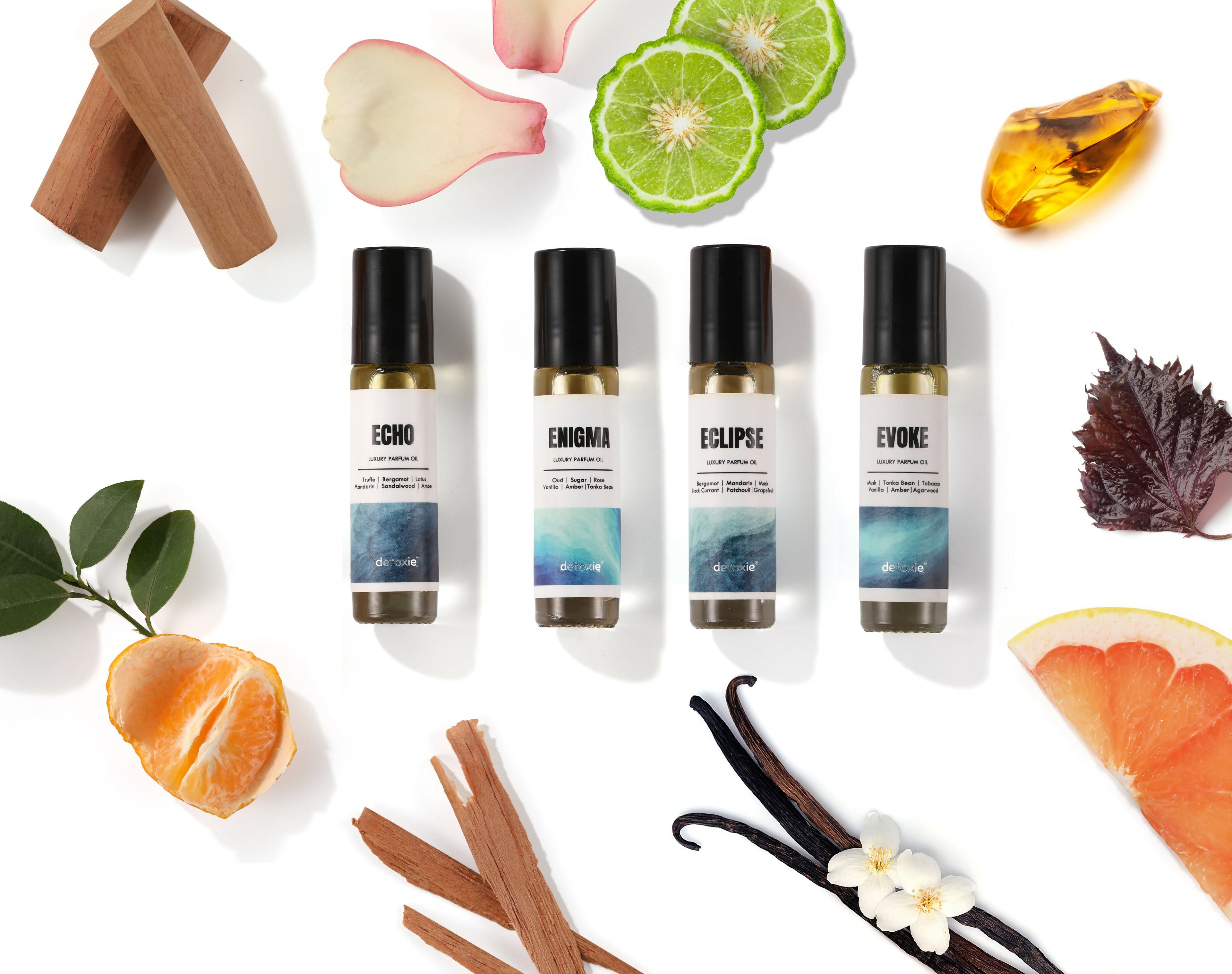 Detoxie Luxury Parfum Oil (Attar) Combo | Grocsy