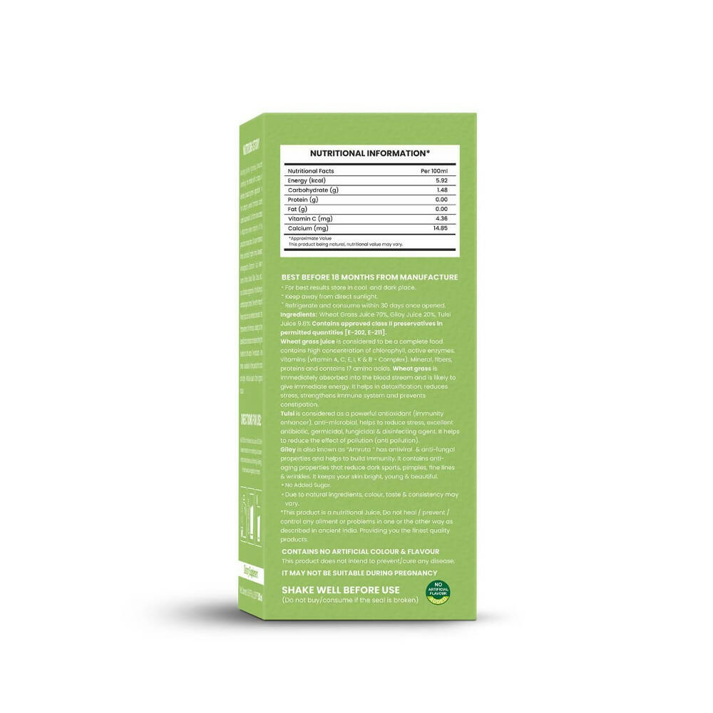 Nutriorg Wheatgrass Juice | Grocsy