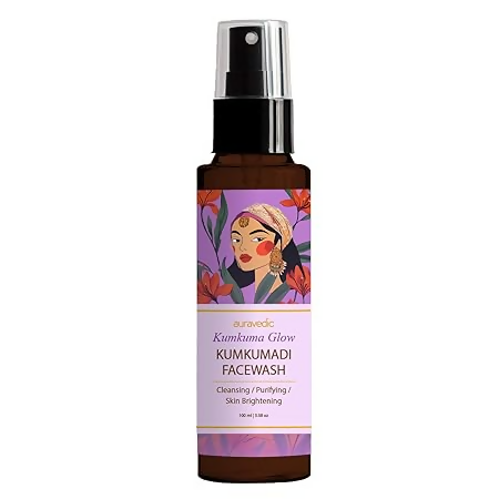 Auravedic Kumkumadi Gel Face Wash | Grocsy