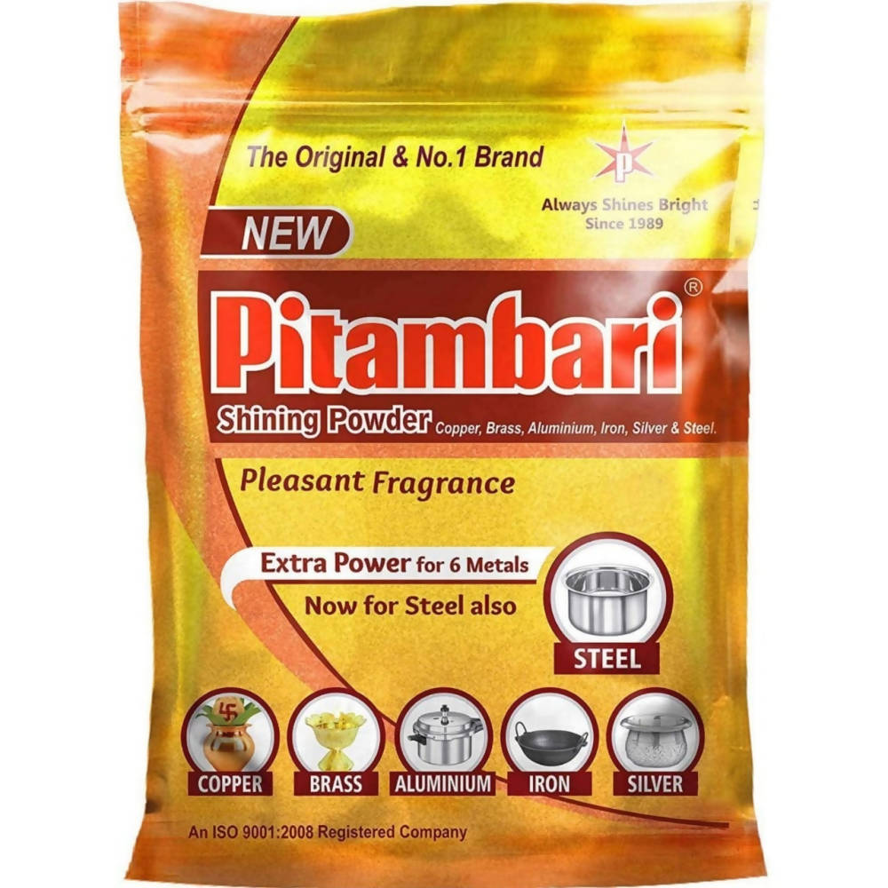 Pitambari Shining Powder Extra Power for 6 Metals | Grocsy