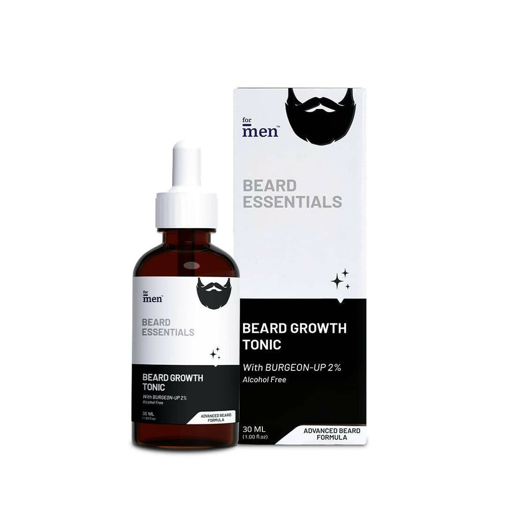 ForMen Beard Growth Tonic with 5% Minoxidil & 2% Burgeon Up | Grocsy