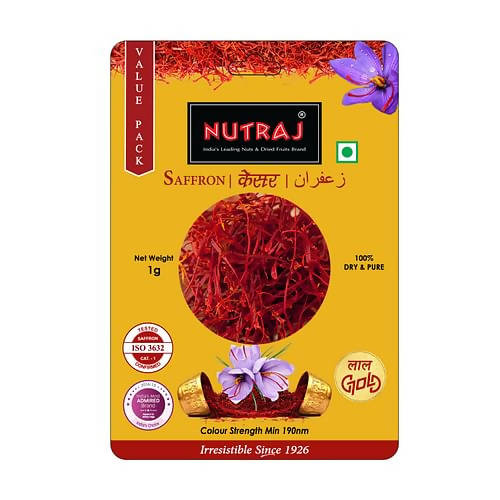 Nutraj Saffron Blister Card | Grocsy