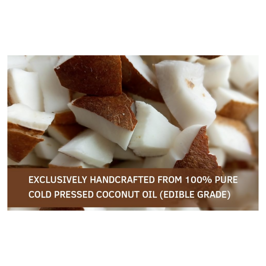 Kaprica Natural Handcrafted Cold Pressed Coconut Oil Soap With Coffee & Cinnamon | Grocsy