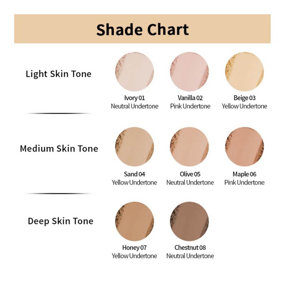 Nykaa All Day Matte Compact Powder- Beige 03 | Grocsy