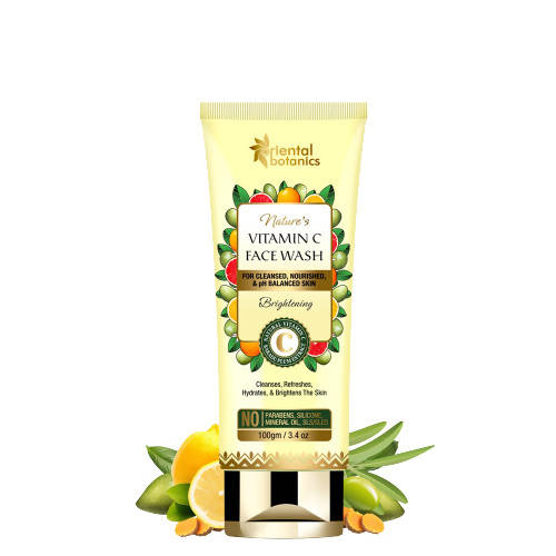 Oriental Botanics Nature’s Vitamin C Brightening Face Wash | Grocsy